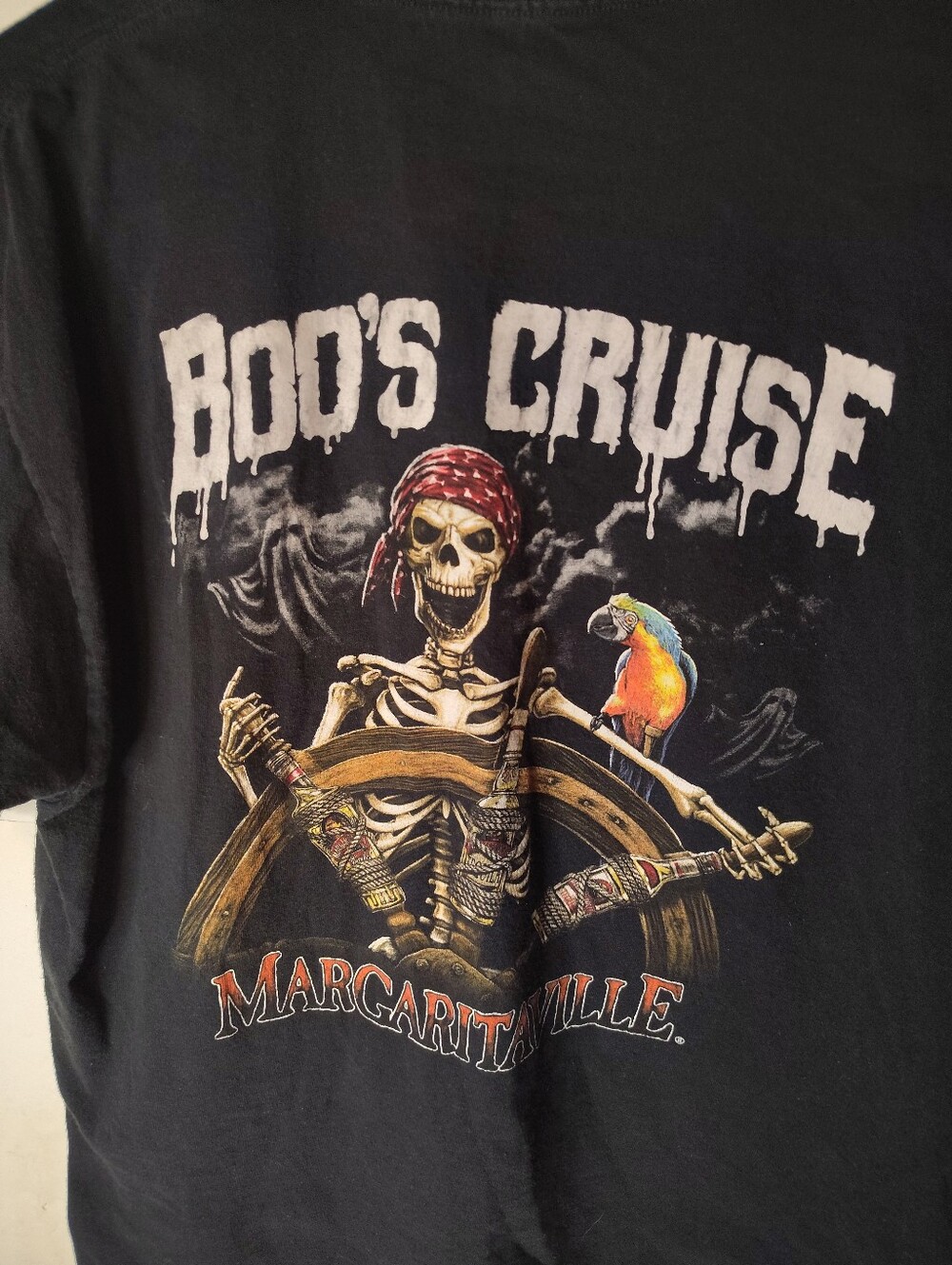 Margaritaville Boo's Cruise T Shirt Black Size XL